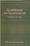 Tapa de Sprachtheorie und Sprachenpraxis