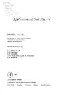 Tapa de Applications of soil physics