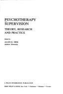 Tapa de Psychotherapy supervision