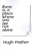 Tapa de There is a place where you are not alone