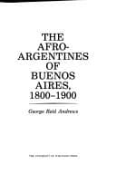 Tapa de The Afro-Argentines of Buenos Aires, 1800-1900