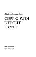 Tapa de Coping with difficult people