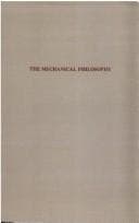 Tapa de The mechanical philosophy