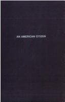 Tapa de An American citizen