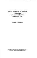 Tapa de Space and time in Homer