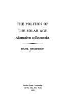 Tapa de The politics of the solar age