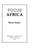 Tapa de Focus Africa