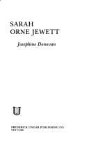 Tapa de Sarah Orne Jewett