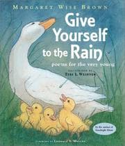 Tapa de Give yourself to the rain