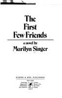 Tapa de The first few friends