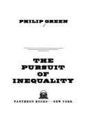 Tapa de The pursuit of inequality