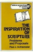 Tapa de The inspiration of Scripture