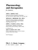 Tapa de Pharmacology and therapeutics for dentistry