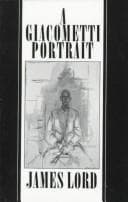 Tapa de A Giacometti portrait
