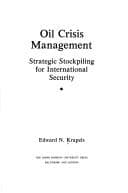 Tapa de Oil crisis management