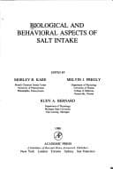 Tapa de Biological and behavioral aspects of salt intake