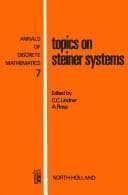 Tapa de Topics on Steiner systems