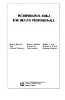 Tapa de Interpersonal skills for health professionals
