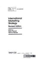 Tapa de International marketing strategy