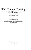 Tapa de The clinical training of doctors