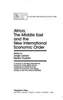 Tapa de Africa, the Middle East, and the new international economic order