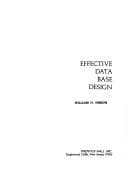 Tapa de Effective data base design