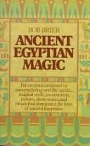Tapa de Ancient Egyptian magic