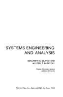 Tapa de Systems engineering and analysis