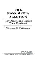 Tapa de The mass media election