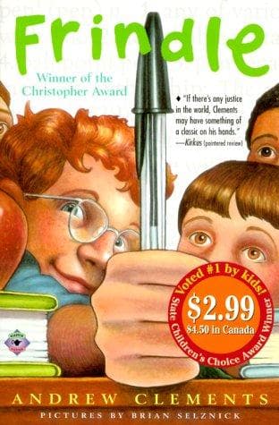 Tapa de Frindle - 2000 Kids' Picks
