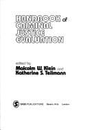 Tapa de Handbook of criminal justice evaluation