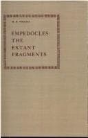Tapa de Empedocles, the extant fragments