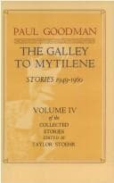 Tapa de The galley to Mytilene