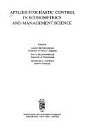 Tapa de Applied stochastic control in econometrics and management science