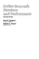 Tapa de Soviet economic structure and performance