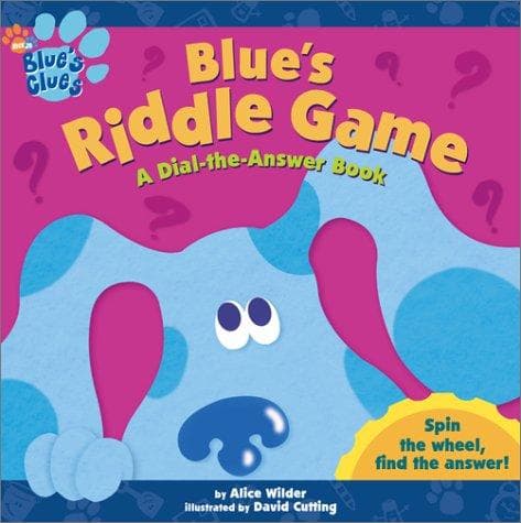 Tapa de Blue's Riddle Game: A Dial-The-Answer Book