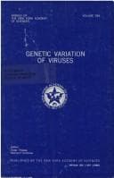 Tapa de Genetic variation of viruses