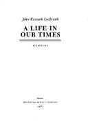 Tapa de A life in our times