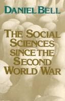 Tapa de The social sciences since the Second World War