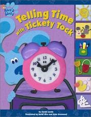 Tapa de Telling Time With Tickety Tock (Blue's Clues)
