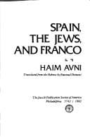 Tapa de Spain, the Jews, and Franco