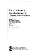 Tapa de Statistical pattern classification using contextual information