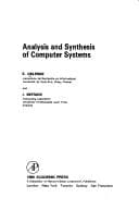 Tapa de Analysis and synthesis of computer systems