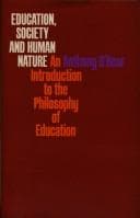 Tapa de Education, society, and human nature
