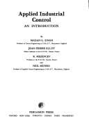 Tapa de Applied Industrial Control: An Introduction (International series on systems and control)