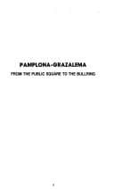 Tapa de Pamplona-Grazalema, from the public square to the bullring
