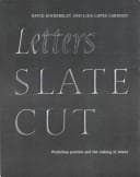 Tapa de Letters slate cut
