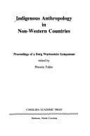 Tapa de Indigenous anthropology in non-western countries