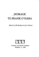 Tapa de Homage to Frank O'Hara