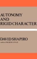 Tapa de Autonomy and rigid character